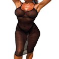 thumbnail image 1 of Women Dress Lace See-Through Bikini Cover up Hollow Swimsuit, 1 of 6