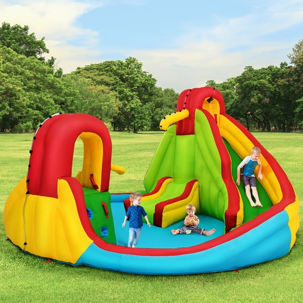 water slide playground