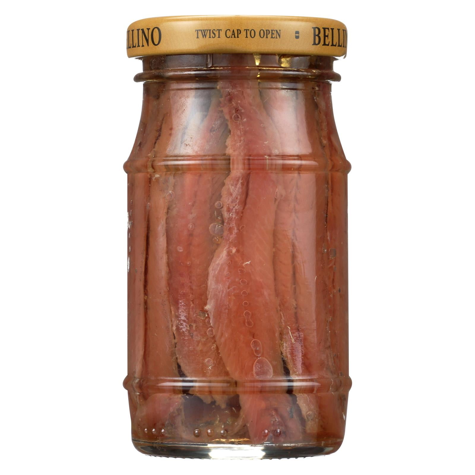 Bellino Anchovies Oil Flat Case of 12 4.25 oz