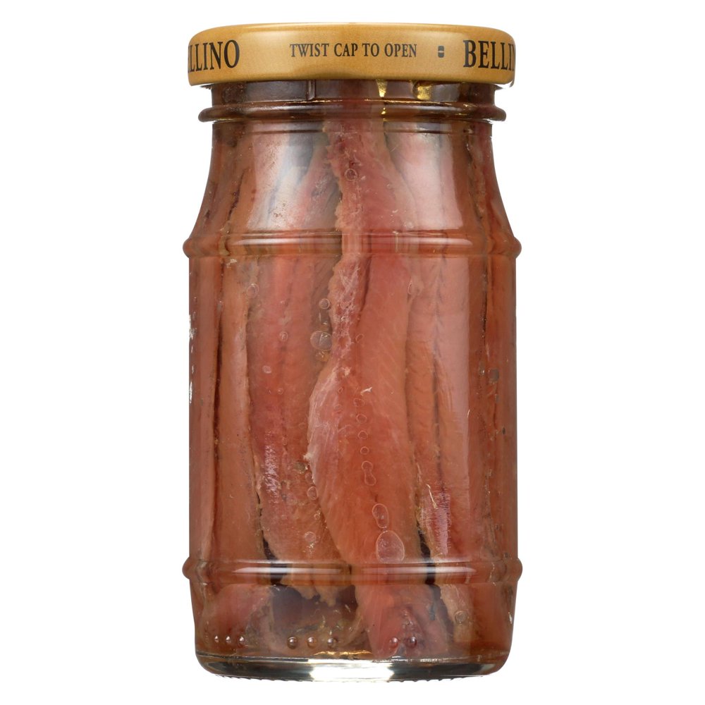 Bellino Anchovies Oil Flat Case of 12 4.25 oz