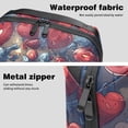 thumbnail image 4 of Hearts Battle Electronic Organizer Travel Case, Waterproof Oxford Cloth Storage Pouch Bag, Box with Cord Organizer Storage for Computer Cable Organizer, 5.9x9.44x3.14 in., 4 of 6