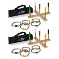 thumbnail image 1 of YardGames Portable Outdoor Wooden Ring Toss Game w/ Carrying Case (2 Pack), 1 of 8