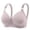 Hot Pink, variant on JIUKE Plus Size Bras for Women Wireless Push up Bras Breathable Everyday Bras Full Coverage Comfortable Bras