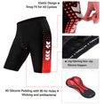 thumbnail image 2 of Men's Summer Short Suits Cycling Set Cycling Jersey with 5D Padded Riding Shorts Quick Dry Breathable Cycling Jersey Set for Outdoor Sport Cycling Biking, 2 of 7