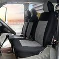 thumbnail image 3 of Black-Grey Seat Cover Protector For Ford Transit Custom Van Transporter Washable, 3 of 5
