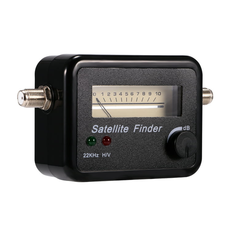 Digital Satellite Finder Professional Satellite Signal Finder Detector  Accurate Meter with 2 Lights 