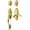 Brass, variant on Baldwin 853451022LH Landon Single Cylinder Two Point Handleset - Bronze