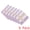 Purple, variant on Unique Bargains 13 x 13 Inches Striped Cotton Showering Bathroom Washcloths Brown 4pk