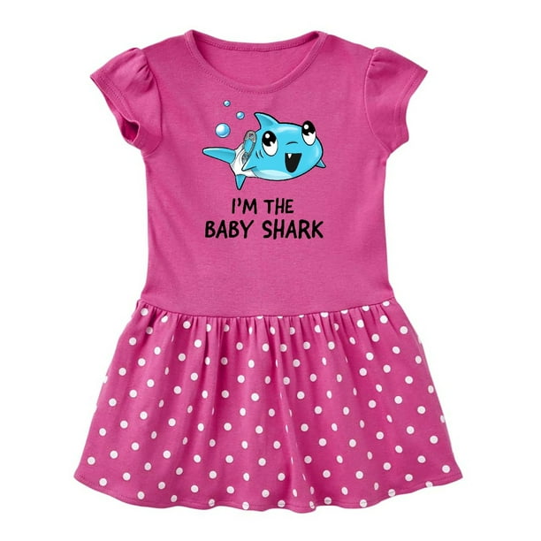 INKtastic - I'm the baby shark- cute Infant Dress