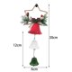 thumbnail image 2 of Campana de Navidad de metal, adorno colgante para puerta, adorno de campana de Navidad, decoración Ch, 2 of 5