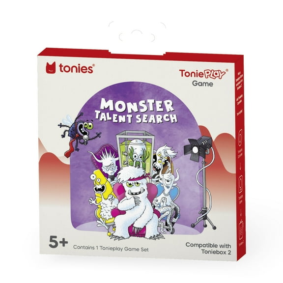 tonies Monster Talent Search Tonieplay Game, Requires Toniebox 2 and Controller, Age Group 5 
