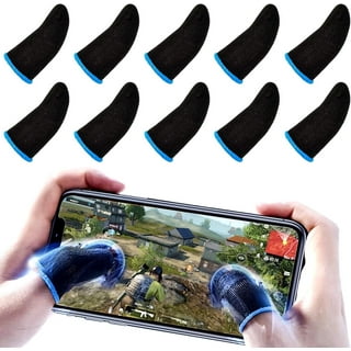Gatillos para Celular 1 Set - Gloves Compatible Mobile Phone Finger Conters  with and Cable Aim & Conter Charging Cell Sleeves Trigger Fire Game Gaming  Triggers Shots Fired 