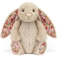 thumbnail image 6 of Kdfny Jellycat Blossom Cream Bunny - Berry, 12" Jellycat Stuffed Animals Bunny, Jellycat Stuffed Easter Toys for Kid, Age 4+, 6 of 8