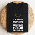 thumbnail image 2 of Awesome Public Defender Funny Saying Lawyer Attorney Gift T-Shirt, 2 of 4