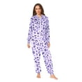 thumbnail image 4 of joogoo Leopard Purple-a1 Unisex Adults Onesies Pajamas Jumpsuits L, 4 of 7