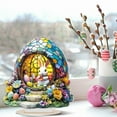 thumbnail image 5 of Easter Decorations Colorful Easter Bunny Tabletop Ornament,Spring Fashion Decorative Sculpture Figurine 2D Acrylic for Home Kitchen Easter Party,Birthday Gifts for Women, 5 of 7