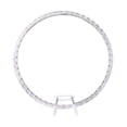 thumbnail image 3 of yuksok Embroidery Hoop Round Cross Stitch Hoop Display Frame 16cm Versatile Spring Tension Embroidery Frame for Needlework Wedding clear, 3 of 9