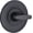 Matte Black, variant on Shower Faucet Handle Trim Kit for Delta Tub and Shower Faucets, Shower Replacement Kit Compatible with Delta Shower Trim Kit, Single-Handle Valve Tub Shower Trim Kit (Brushed)