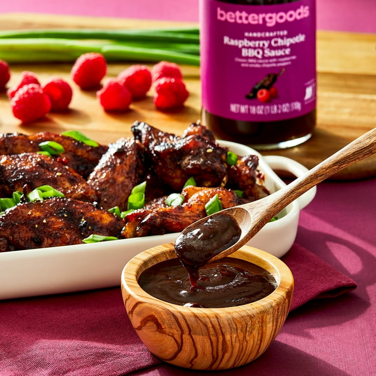bettergoods Raspberry Chipotle BBQ Sauce, 18 oz