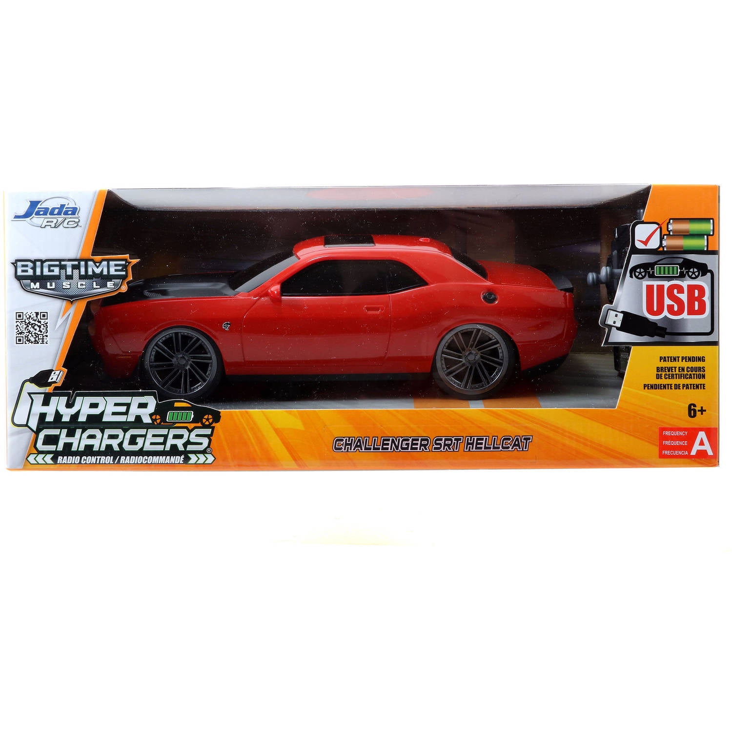hellcat remote control car