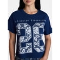thumbnail image 4 of U.S. Soccer Federation Women's World Cup 2026 Lace Graphic Print Boxy Crop Tee, Sizes XXS-XXL, 4 of 5