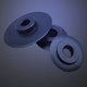 thumbnail image 2 of Wosthever 10 Uds. Cuchillas de ruedas de corte de tubo de corte fuerte negro construcción de acero de alta velocidad duradera Artesanía, 2 of 6