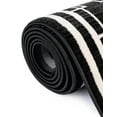 thumbnail image 6 of Jill Zarin Uptown Collection Area Rug - Metropolitan (5' 1" x 7' 1" Rectangle Black/Ivory), 6 of 6