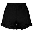 thumbnail image 5 of Seductiva Black Clothing Women's Casual Shorts Womens Lightweight Shorts Casual Baggy Trendy Short Pants Elastic Waist Drawstring Comfy Shorts, 5 of 6