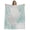 Aqua, variant on Aqua White Throw Blanket, Flannel Fleece Blanket with Striped Design for Couch, Abstract Grey Chrysanthemum Flower Floral Soft Breathable All Season Plush Blankets for Sofa Office Chair 30"x40"