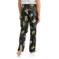 thumbnail image 2 of Unicorn T-Rex Men's Minky Fleece Pants, Up to Size 2XL, 2 of 2