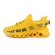 thumbnail image 2 of Zapatillas de deporte para niño, transpirables, antideslizantes, tejido atlético, para caminar, calzado para correr, resistente al desgaste, absorción de impactos, calzado de entrenamiento, amarillo Sweethay  AP003950-03, 2 of 7