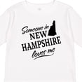 thumbnail image 4 of Inktastic Someone in New Hampshire Loves Me Boys or Girls Long Sleeve Toddler T-Shirt, 4 of 5