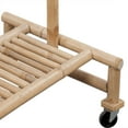 thumbnail image 6 of vidaXL Bamboo Clothes Rack, 6 of 6