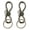 Steel Color, variant on Alloys Keychains Clip Light weight Ovals Multipurpose Hook Outdoor Essential