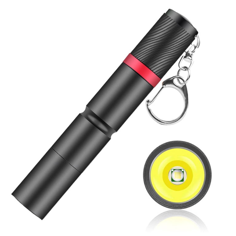 brightest rechargeable pen flashlight Light, 800 Lumens LED Pen Flashlights 6 Modes COB Magnetic with Clip Bright Pocket Flashlights Work Light Portable Waterproof Durable Penlight for Work Emergency This multipurpose light features high GEARWENCH 300 Lumen Rechargeable Pen