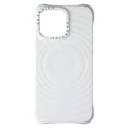 thumbnail image 2 of Casetify Ripple Case for MagSafe for Apple iPhone 16 Pro Max - White, 2 of 3