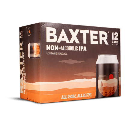 Baxter Brewing Non-Alcoholic IPA, 12 Pack 12oz Cans