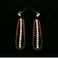 thumbnail image 2 of Mi Amore Dangle-Earrings Red/Black, 2 of 5