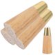 thumbnail image 5 of GOOHOCHY 4 piezas de patas de muebles, patas de cama, patas de madera de repuesto, accesorio para patas de gabinete, 5 of 8