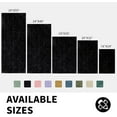 thumbnail image 6 of Black Bathroom rug 36" x 24", Bath mats for bathroom Non Slip, Ultra Soft Bath Rugs for Bathroom Washable, Plush Microfiber Area Rugs for Bedroom, 6 of 6