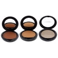thumbnail image 2 of MAC Bronzing Powder - Bronze-Extra Dimension Skinfinish Powder - Double Gleam and Studio Fix Powder Plus Foundation - NC42 - 3 Pc Kit - 0.35 oz Powder, 0.31 oz Highlighter, 0.52 oz Foundation, 2 of 6