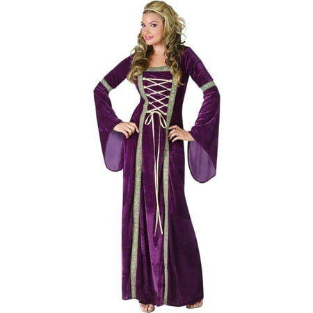 Morris Costumes Adult Womens Renaissance Elegant Gown M/L, Style FW110014ML
