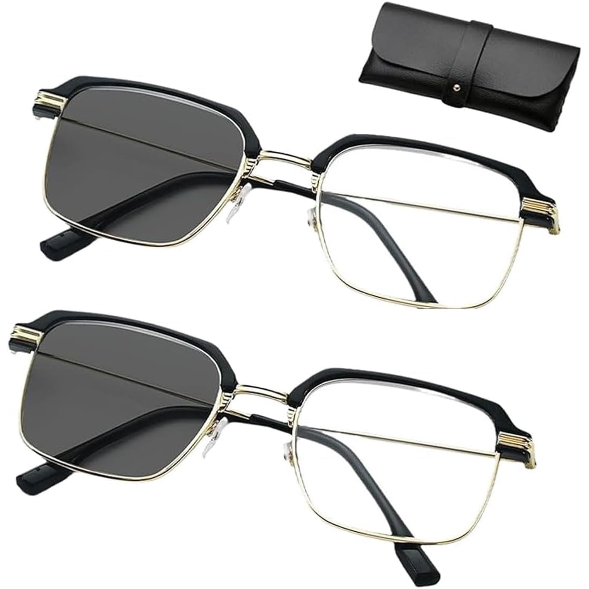 Auto-Adjusting Reading Glasses with Adjustable Focus Blue Light Filtering and UV Protection Comfortable Eyewear for Daily Screen Use