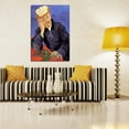 thumbnail image 3 of Vincent Van Gogh Painting Van Gogh Portrait of Doctor Gachet Canvas Wall Art, 3 of 7