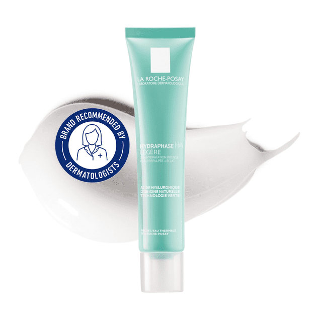 La Roche-Posay Hydraphase HA Light Face Moisturizer, Lightweight Hydrating Cream with Hyaluronic Acid for Combination Skin, 50mL