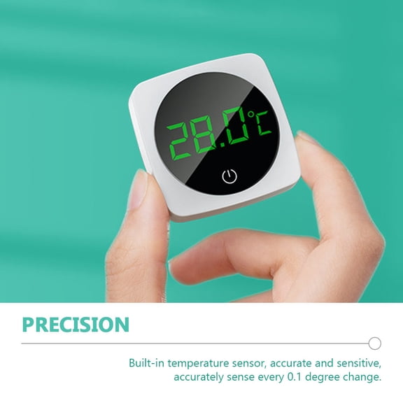 ifundom Aquarium Stick-On Water Temperature Gauge for Fish Tank with Battery Life