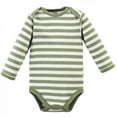 thumbnail image 3 of Touched by Nature Baby Boy Organic Cotton Long-Sleeve Bodysuits 5pk, Moose, 12-18 Months, 3 of 6