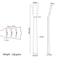 thumbnail image 2 of Cuerpo Mástil 22 trastes,mástil de guitarra acústica usado de arce,cuello de guitarra cuerpo de 22 trastes,Piezas de bricolaje para cuello de guitarra,Accesorios de repuesto para piezas de, 2 of 9