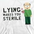 thumbnail image 2 of South Park Lying Makes You Sterile Unisex Adult Pull-Over Hoodie,Lying Makes You Sterile, Medium, 2 of 6