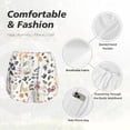 thumbnail image 4 of Balery Watercolor Floral Pantalones cortos deportivos para mujer con forro y dos bolsillos, elásticos, para entrenamiento, gimnasio, yoga-Medium, 4 of 7
